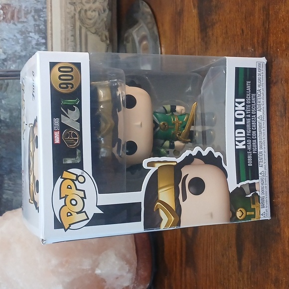 Funko Pop! Kid Loki Bobble-Head Figure - Green and Gold - Picture 1 of 7